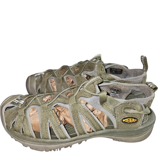 KEEN Women's Whisper Olive Green Water Shoes Sport Sandals Size 6 US - Picture 1 of 8